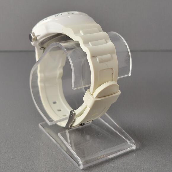 Marathon Quartz Watch White Case Silicone Band 50M Water Resistant 1.42" Dial - Picture 2 of 14